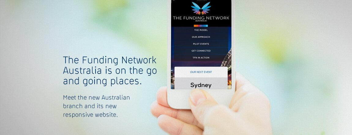 The Funding Network Australia launches a new responsive website