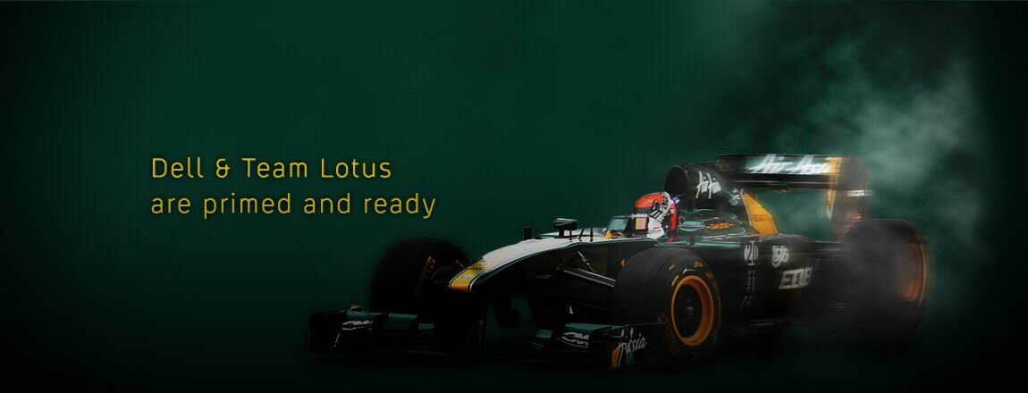 Dell Lotus F1 website